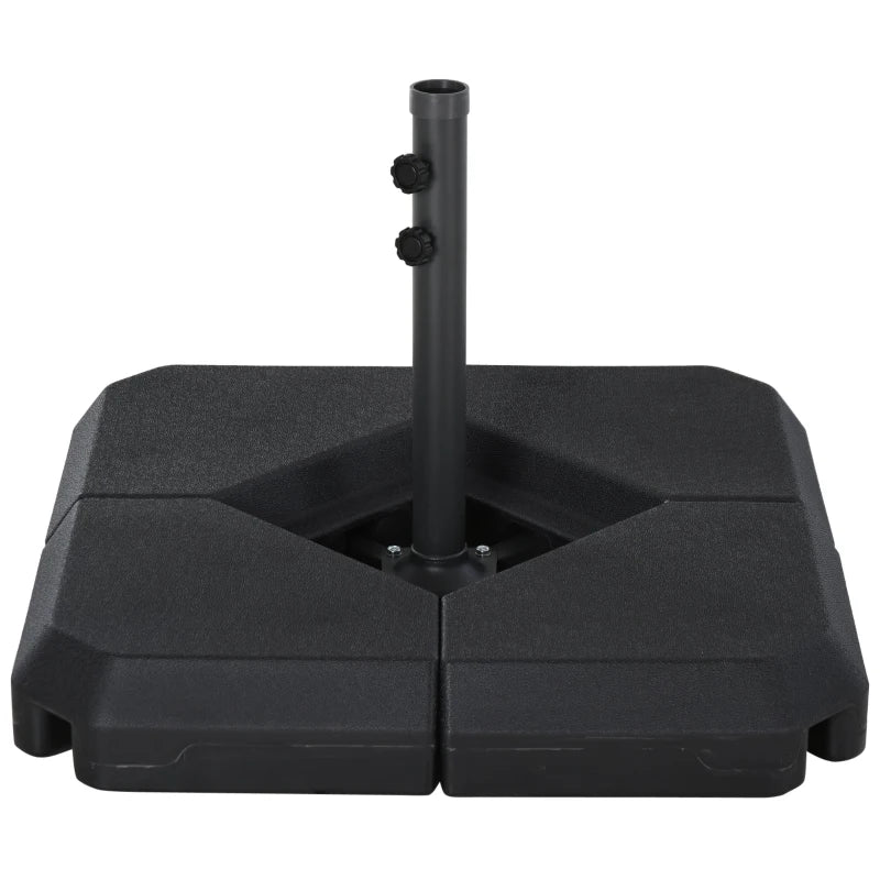4pc Fillable Parasol Base (Cross base pole: 50H x W5.3cm)