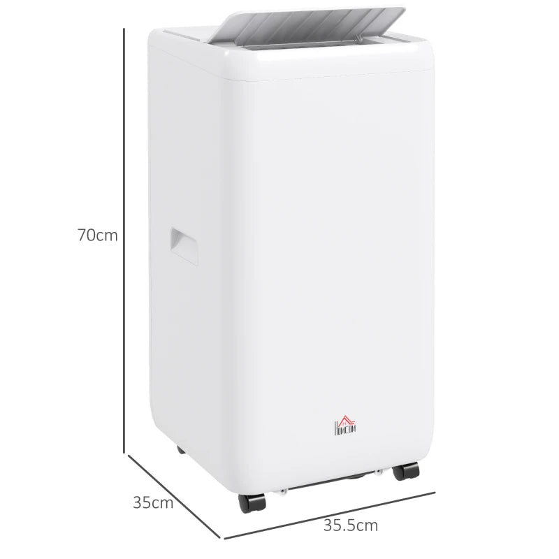 Portable Air Conditioner - 12,000 BTU with Wheels, Dehumidifier, Auto & Sleep Mode and 24H Timer