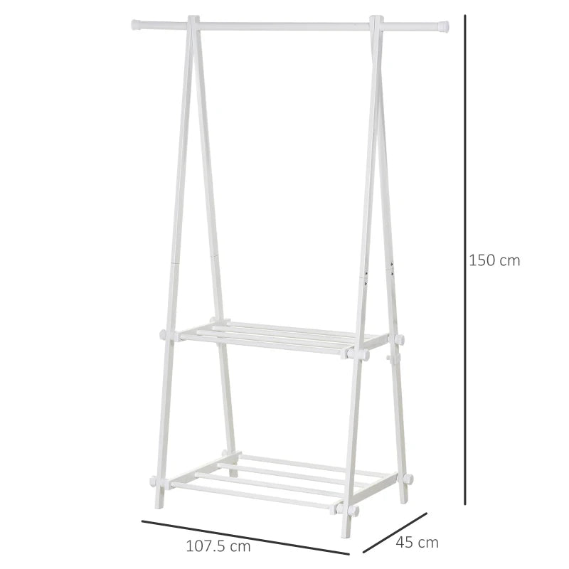 Clothes Rail for Steaming - Minimalist Style with Adjustable Rack