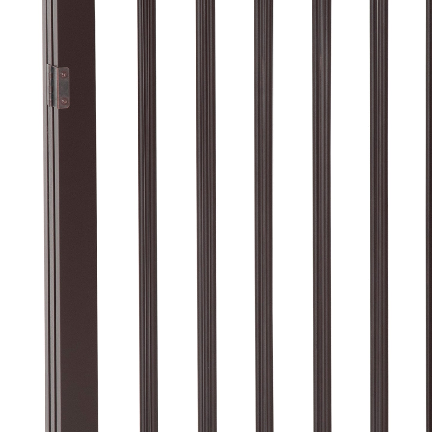 3 Panel Stair Gate Foldable Dog Door Gate Indoor Free Standing Safety Gate Pet Barrier 76cm Height