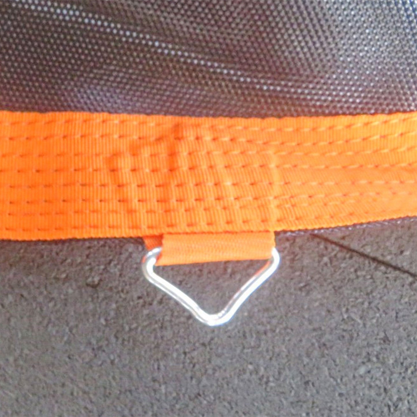 Replacement Trampoline Mat with Spring Pull Tool, 72 V-Hooks, for 12ft Trampoline using 14cm Springs, Orange