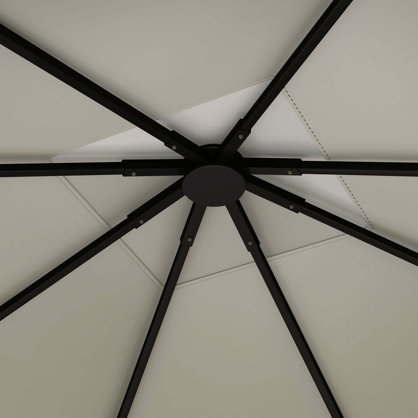 3 x 3(m) Gazebo Canopy Replacement, for 01-0867 - Light Grey