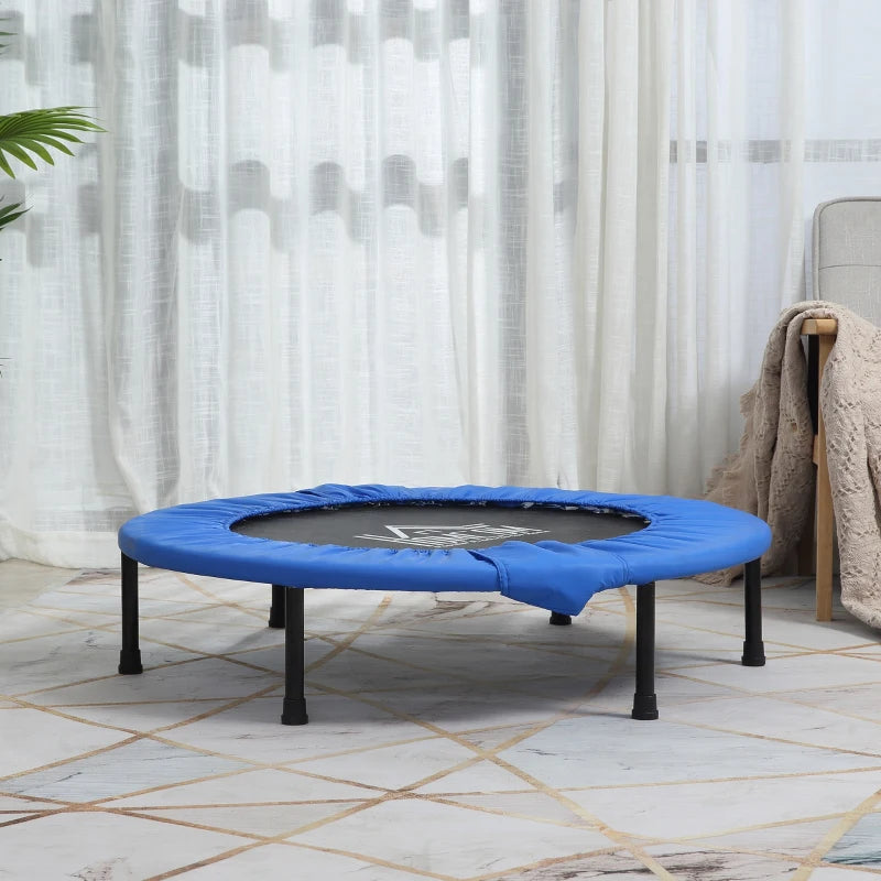 Φ96cm - Foldable Mini Fitness Exercise Trampoline / Rebounder with Protective Cover