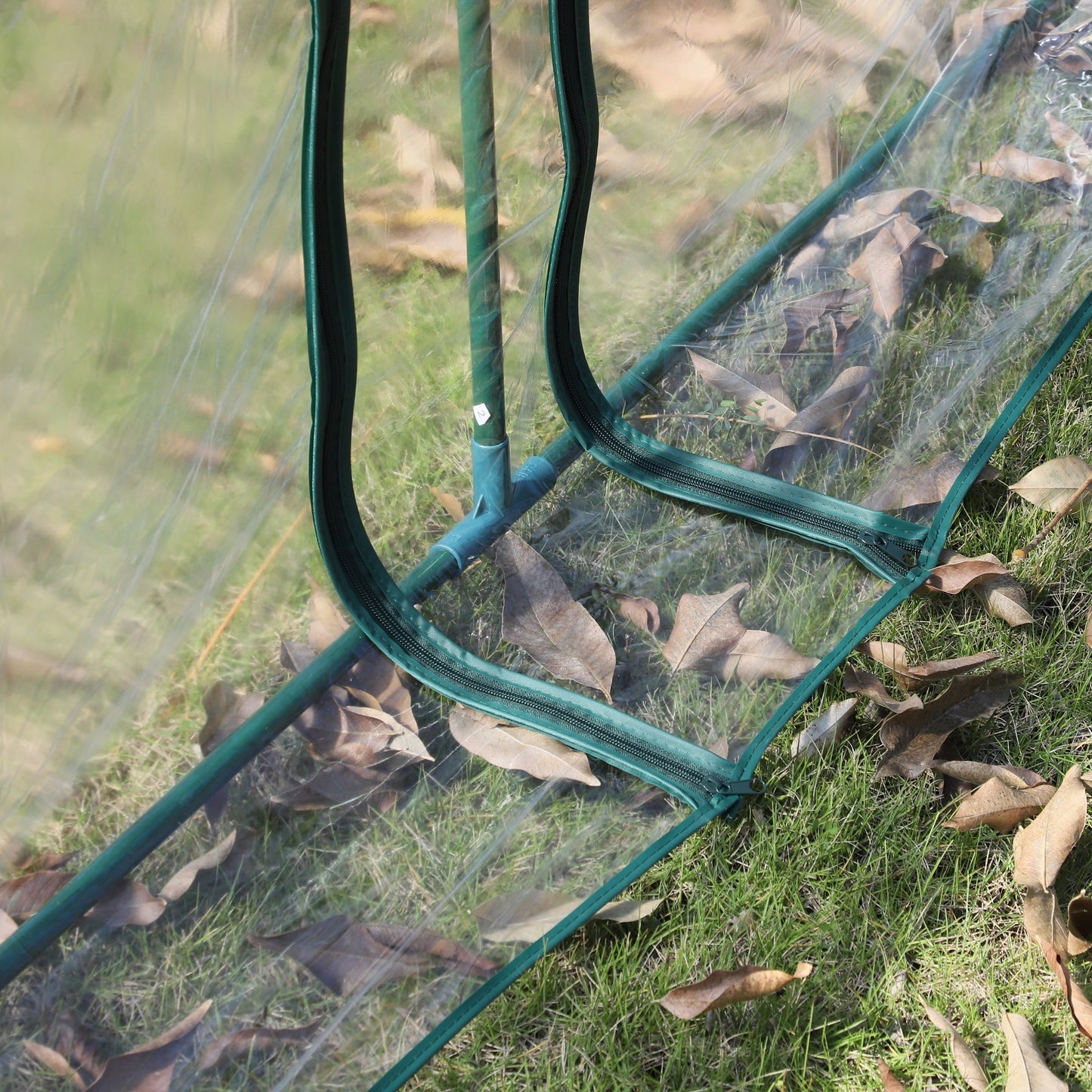 395 x 100 cm Low Tunnel Greenhouse - Clear