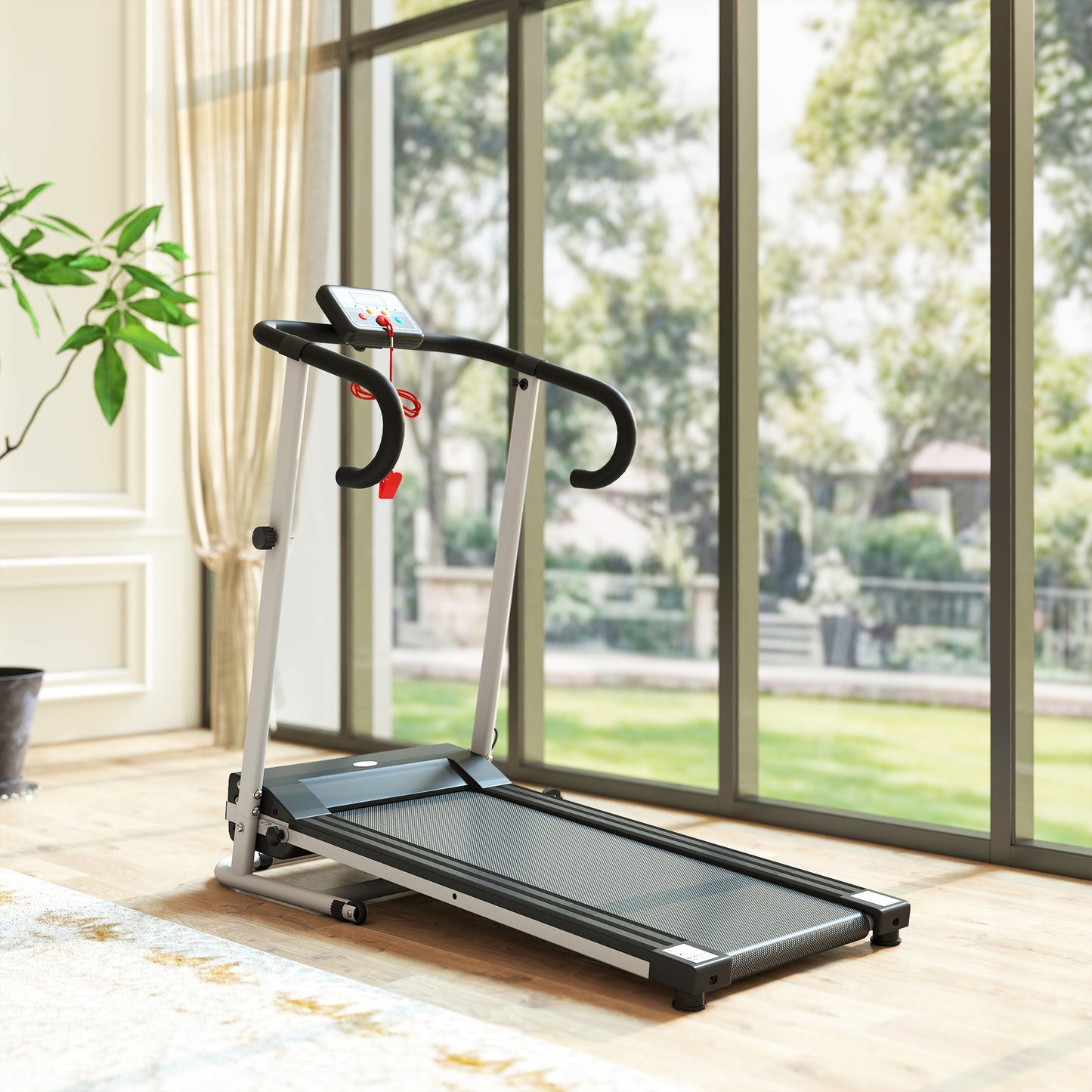 Folding Treadmill with Incline, Walking Pad Treadmill for Home