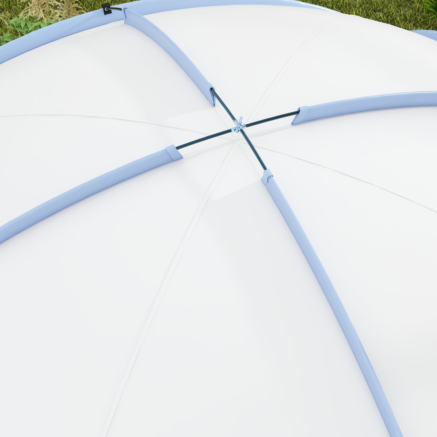 3.5 x 3.5M Camping Gazebo, Outdoor Event Shelter Dome Tent Garden Sun Shelter Patio Spire Arc Pavilion Camp Sun Shade Tent fo