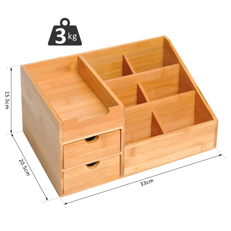 Multi-Function Home Office Stationary Drawers & Organiser Slots