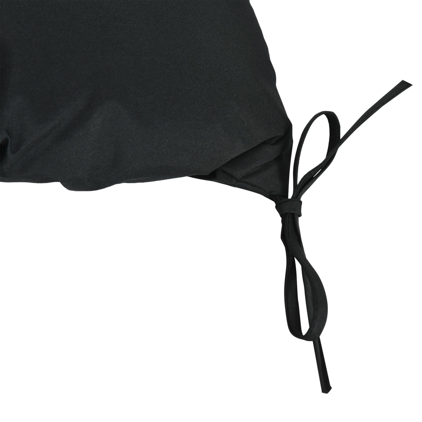 2 Seater Bench Pad, Garden Swing Chair Cushion with Back and Ties