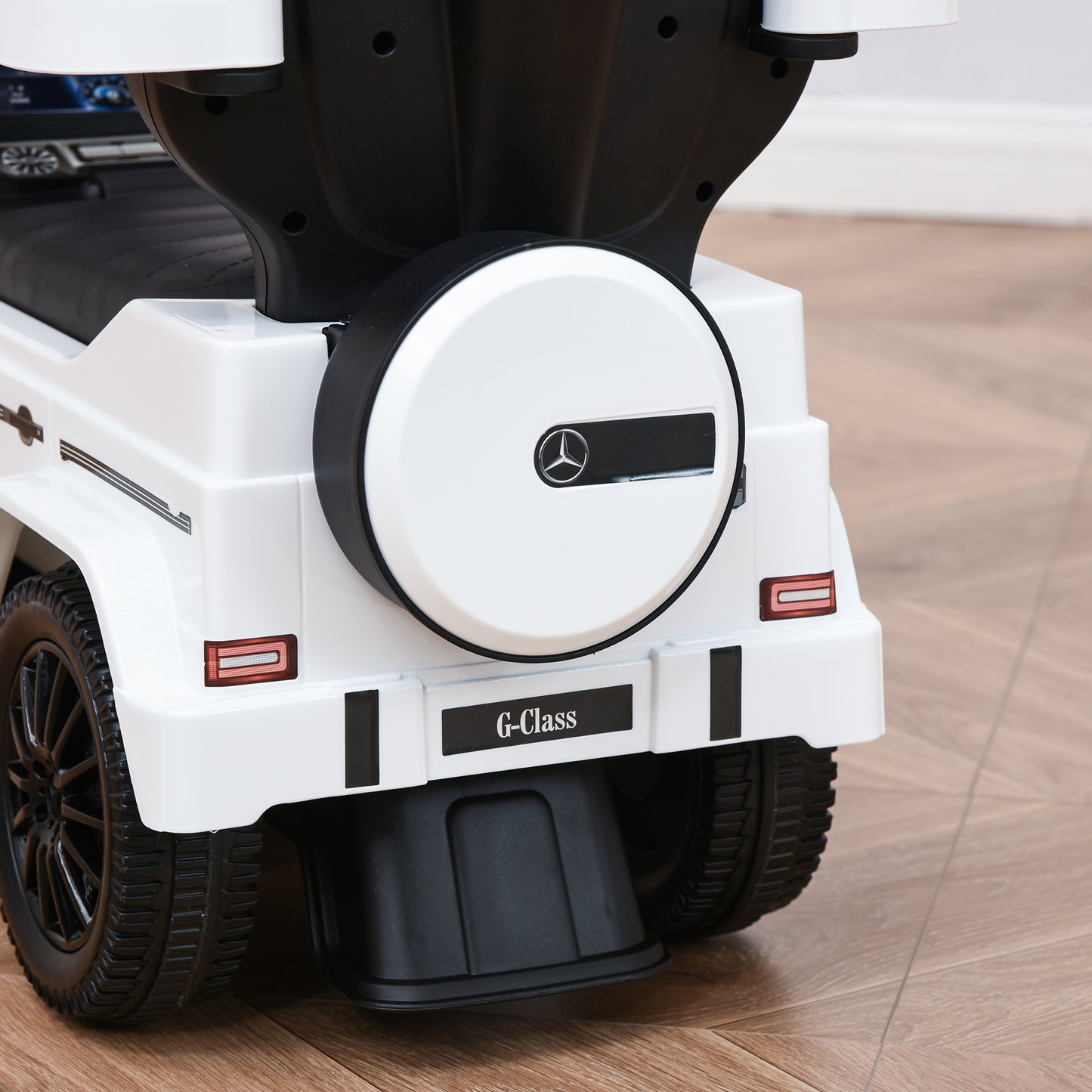 3 in 1 Kids Children Ride on Push Car Toddler Sliding Car G350 Licensed Walker Foot to Floor Slider Push-Along with Horn Stee