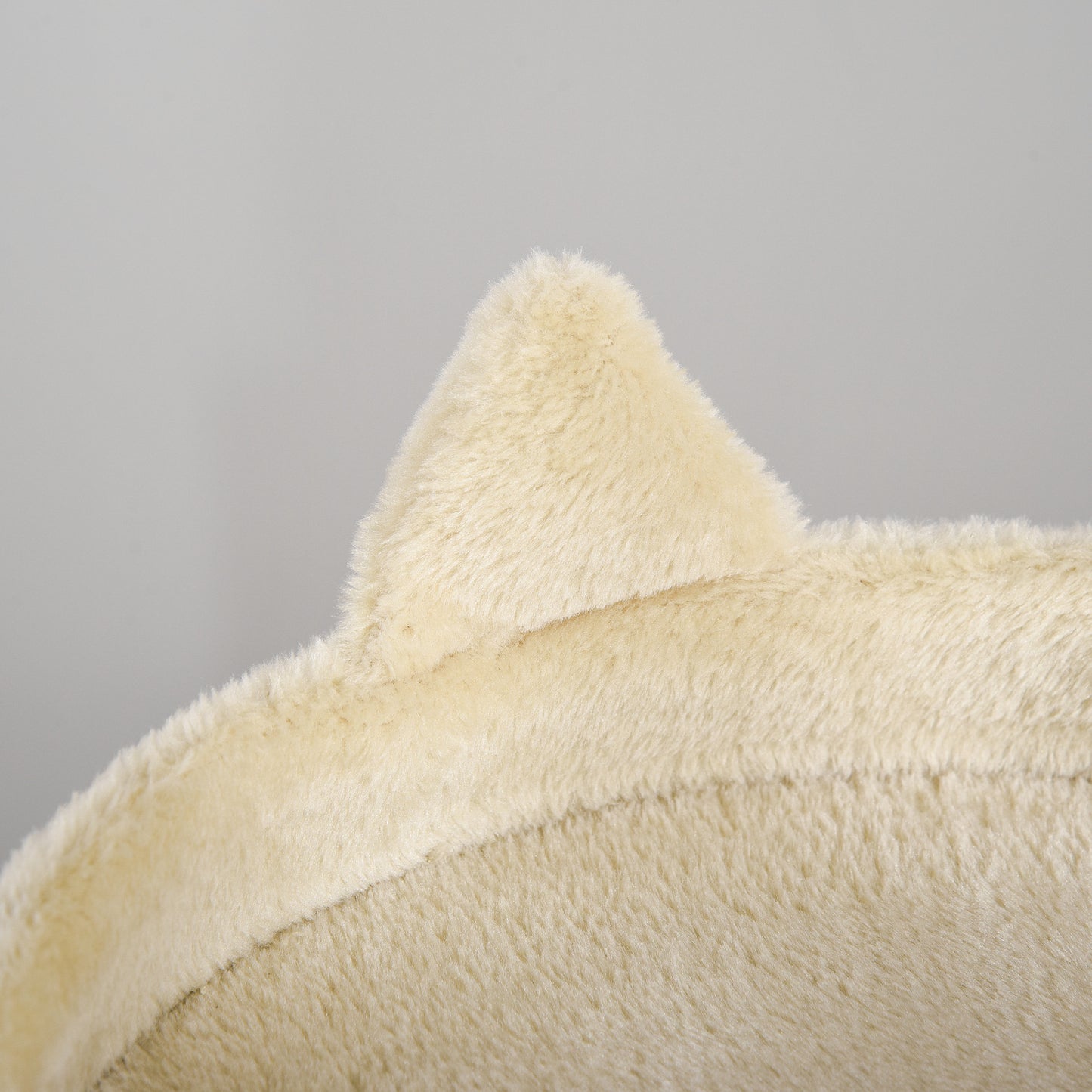 104 cm Cat Tree, Cat Condo Tree Tower, Cat Activity Centre with Scratching Posts, Plush Perches, Hanging Ball - Cream White