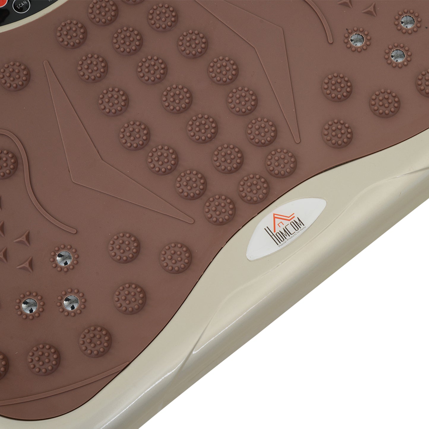 Vibration Plate Exercise Machine, Quiet Vibrating Plate for Weight Loss and Lymphatic Drainage with Resistance Bands