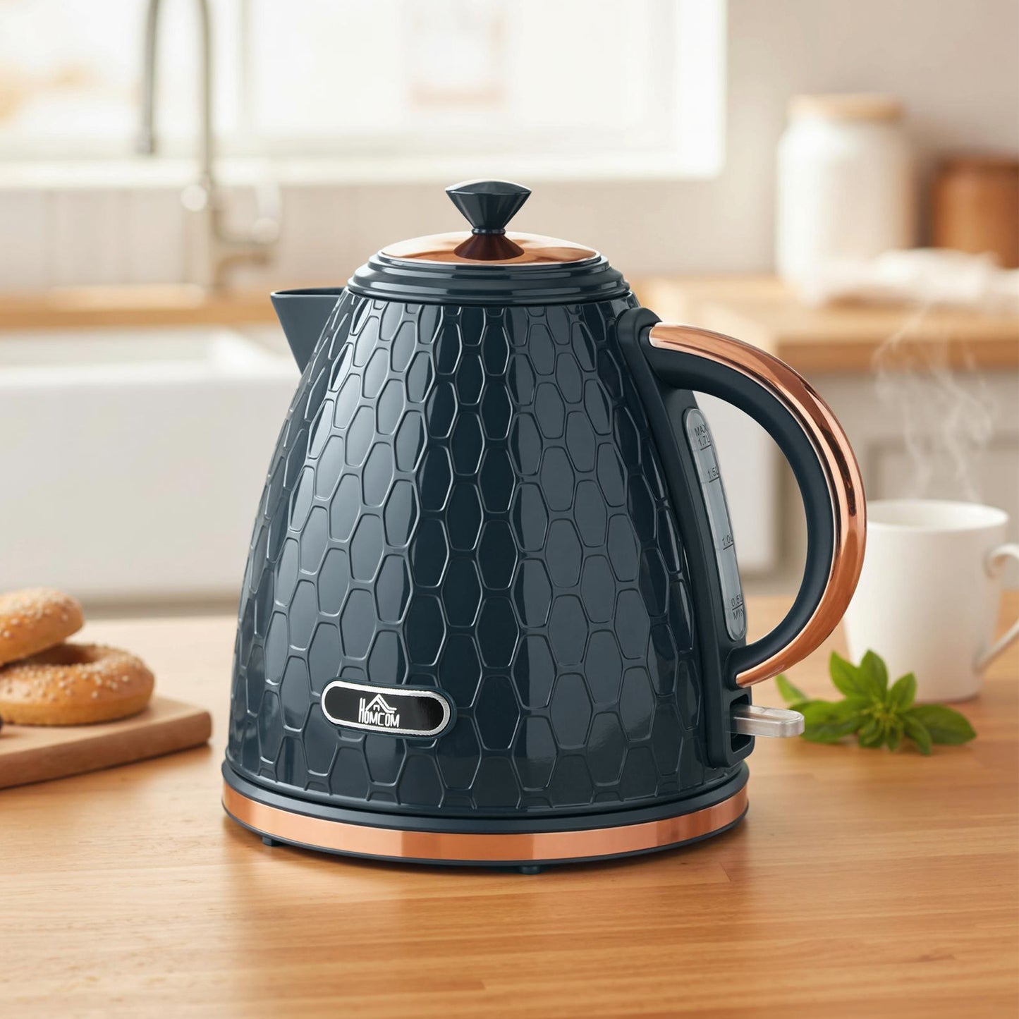 3000W Rapid Boil Honeycomb Kettle - Dark Blue