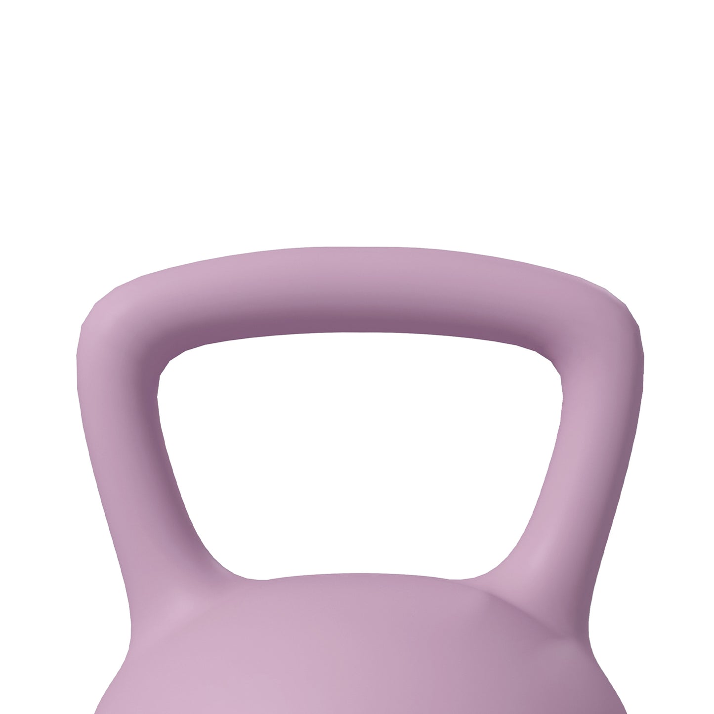 10KG Soft Kettlebell, Kettlebell with Non-Slip Handle for Home Gym, Weight Lifting, Strength Training, Purple/Grey