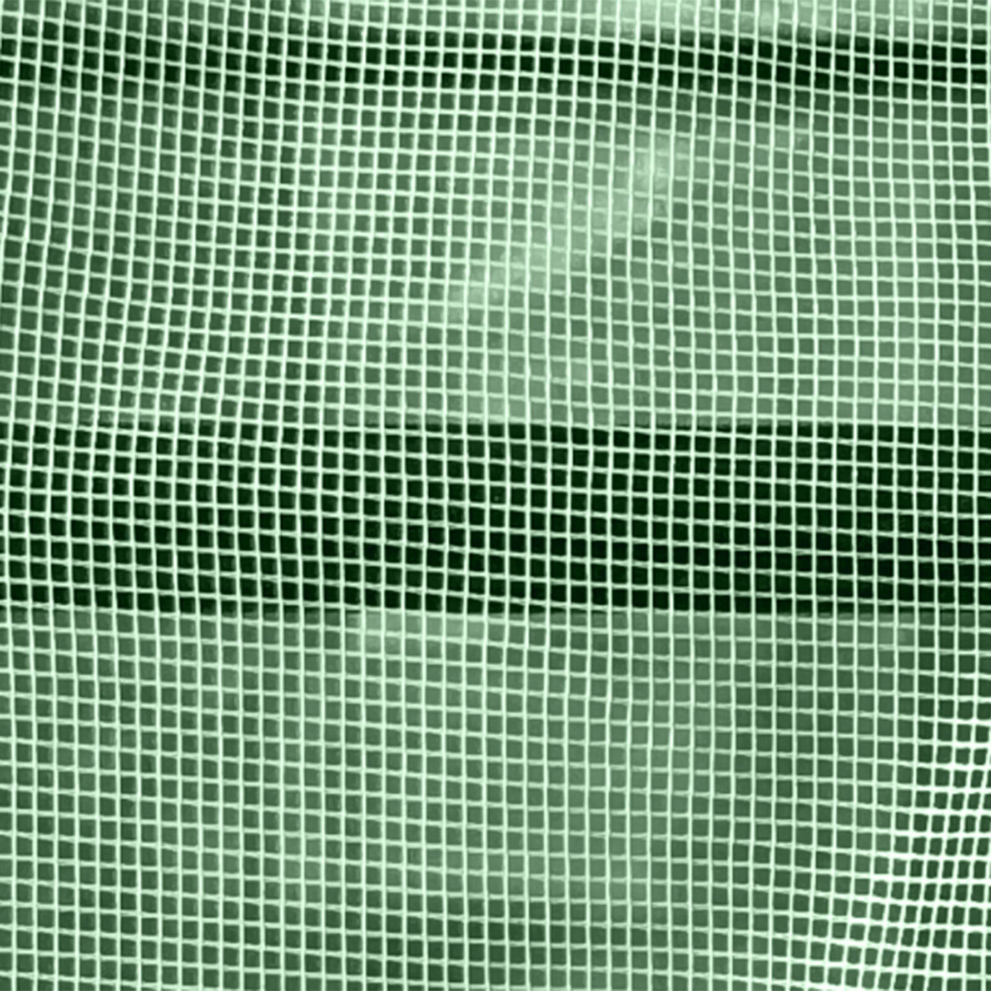 300 x 300cm Walk-In Polytunnel Greenhouse - Green