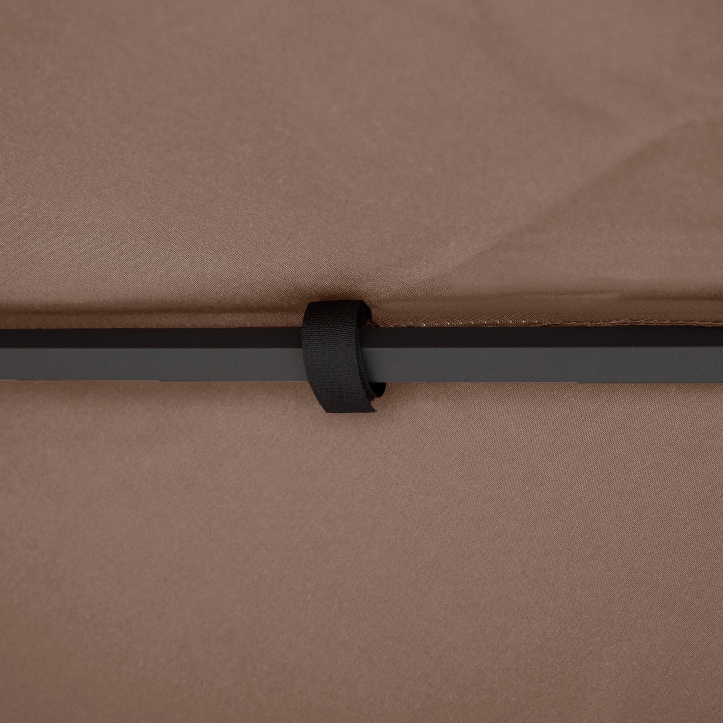 3x3 m Double-Tier Canopy Top Replacement-Coffee