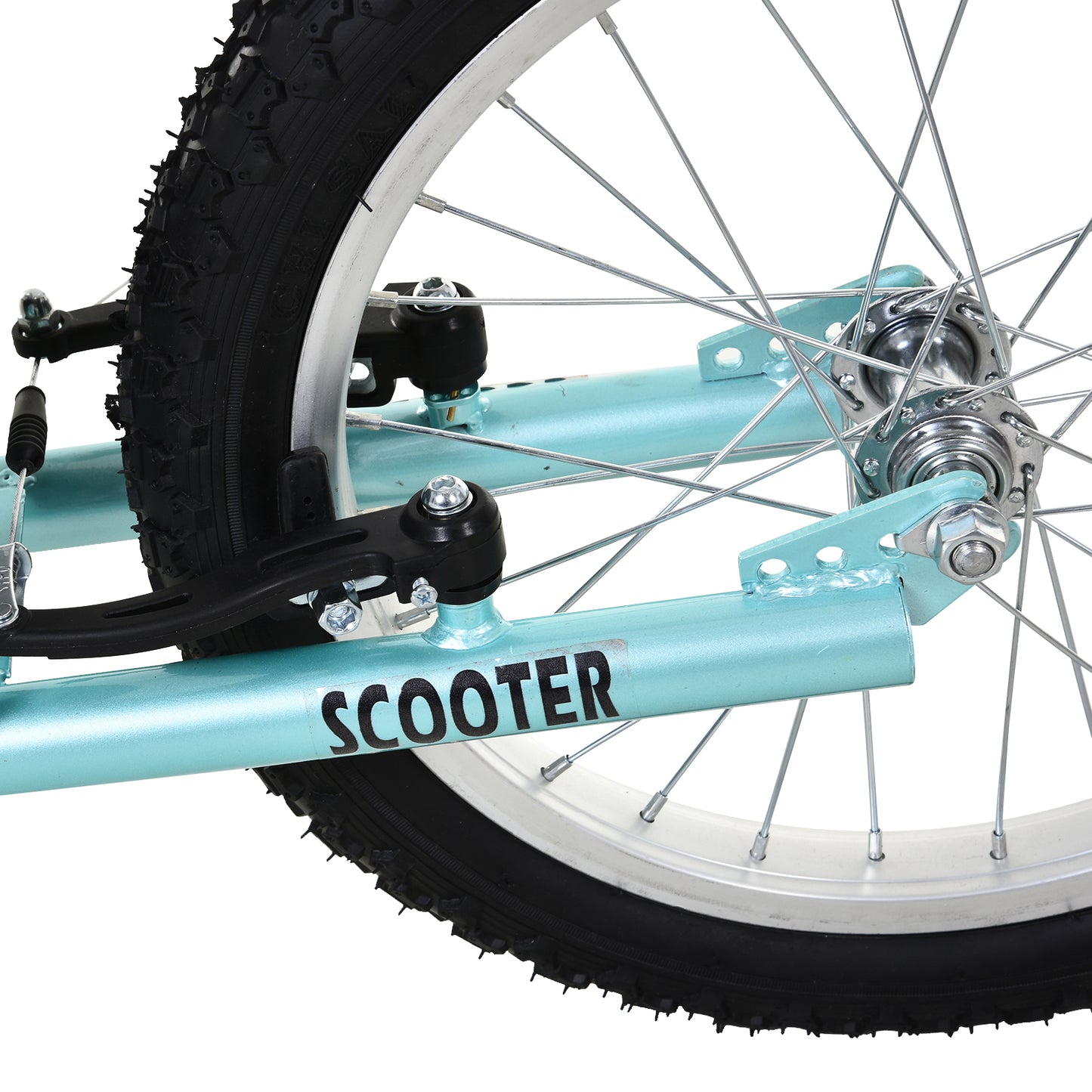 Kick Scooters for Kids with Adjustable Height, Anti-Slip Deck, Dual Brakes, Rubber Tyres