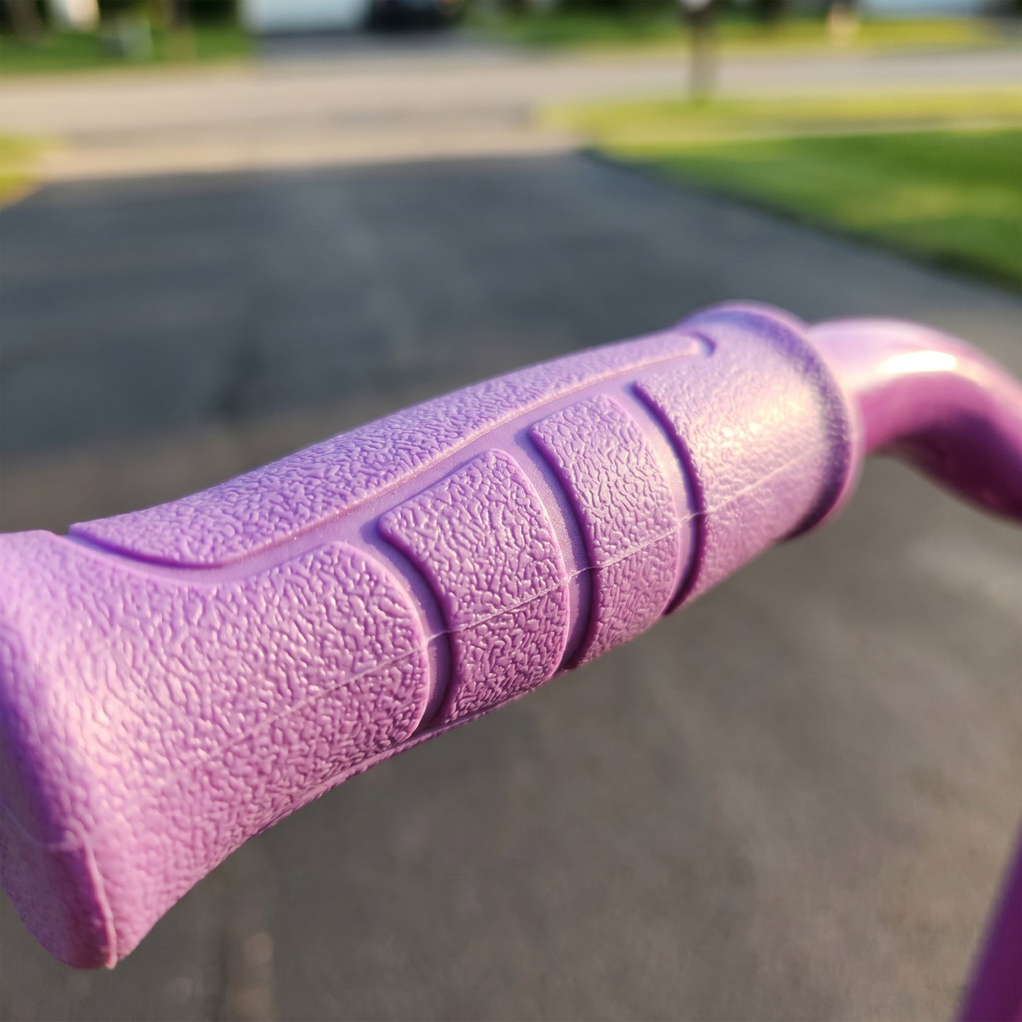 Electric Scooter for Kids 6-14 Years, with Colourful Lights, Purple