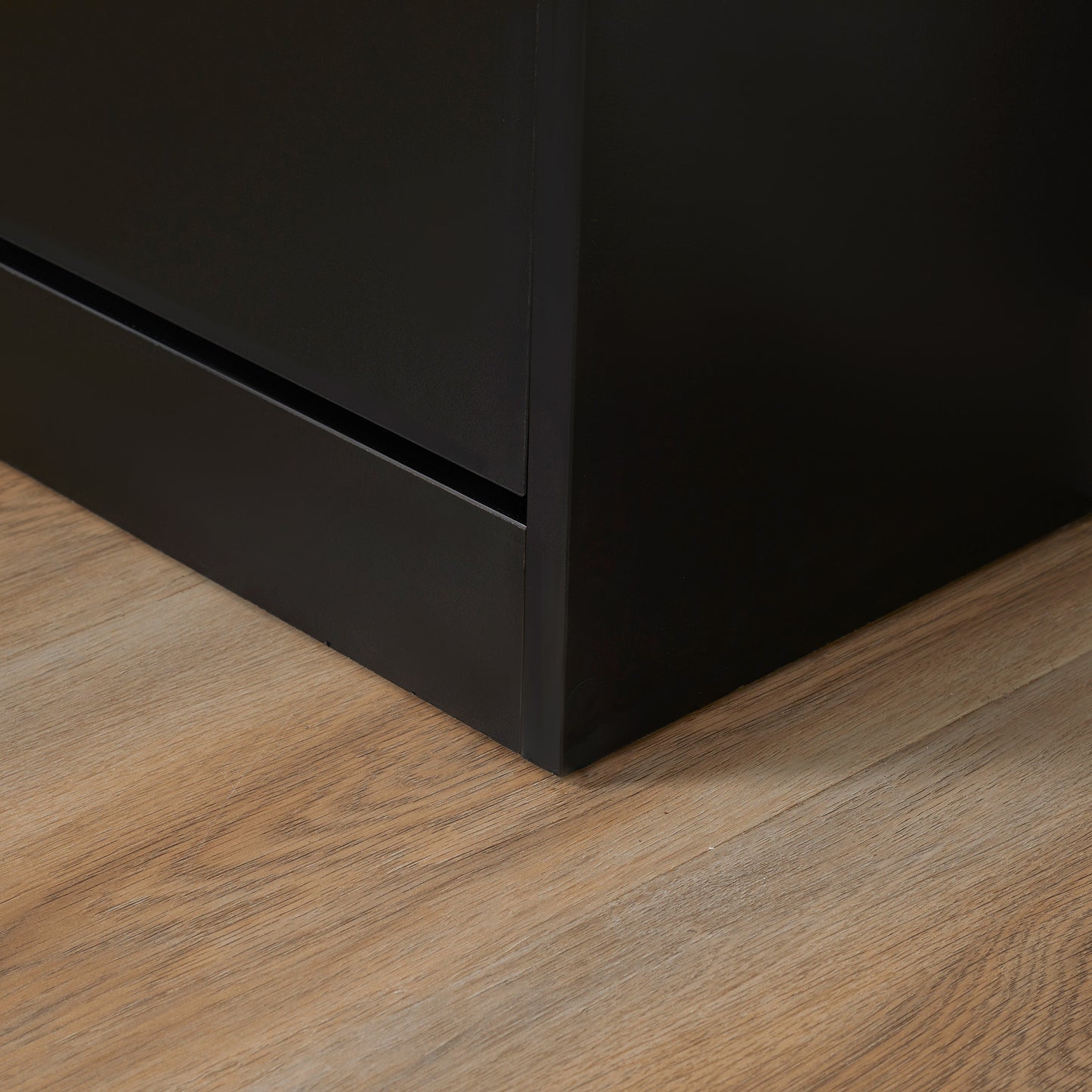 2 Drawer Shoe Cabinet, Narrow Shoe Storage Cabinet with Flip Doors and Adjustable Shelves