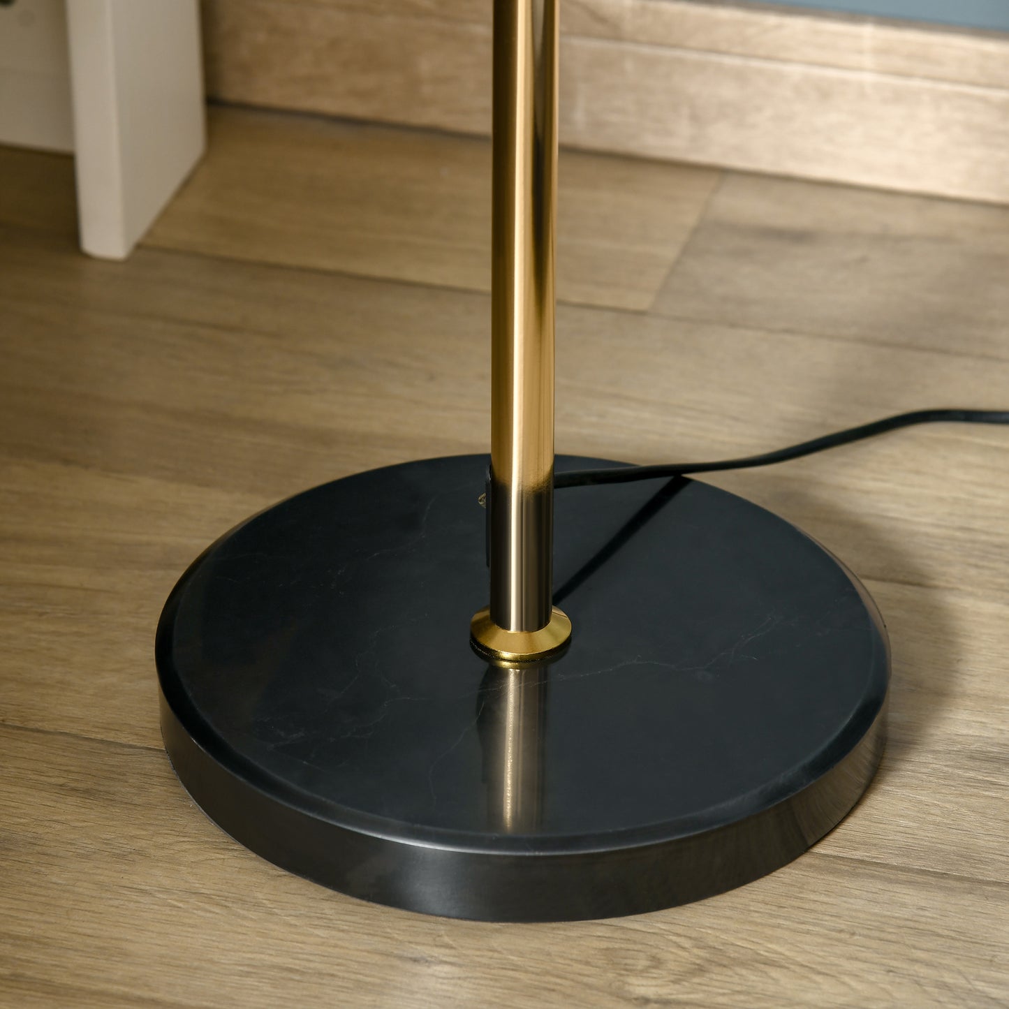 160cm Dandelion-Crystallite Floor Lamp, with Foot Switch