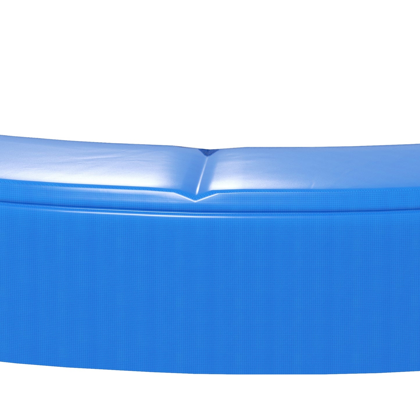 12FT Trampoline Spring Cover, Plastic Trampoline Pad Replacement with Elastic Cord, Waterproof