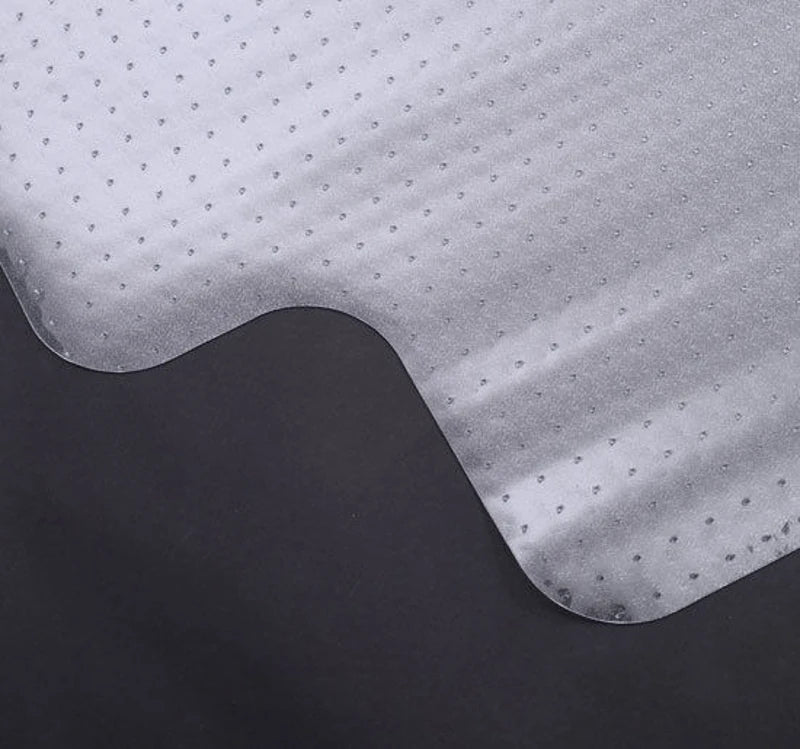Non Slip Stud Indentation Frosted Office Chair Mat / Carpet Protector