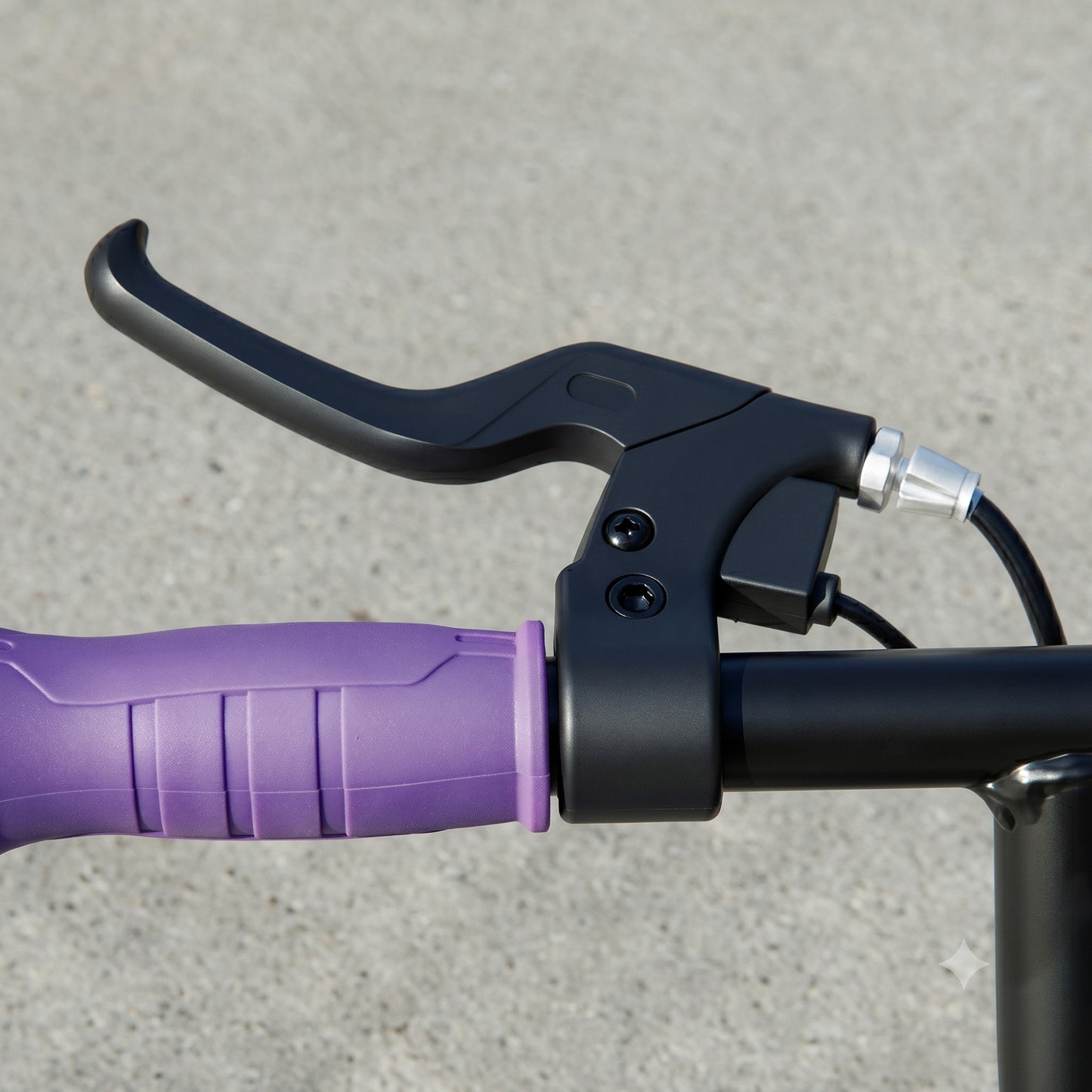 Electric Scooter for Kids Aged 6-14 Years, with Colourful Lights, Purple