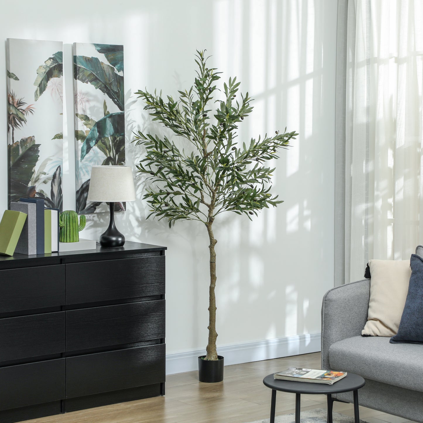 Silk Leaf Artificial Olive Trees