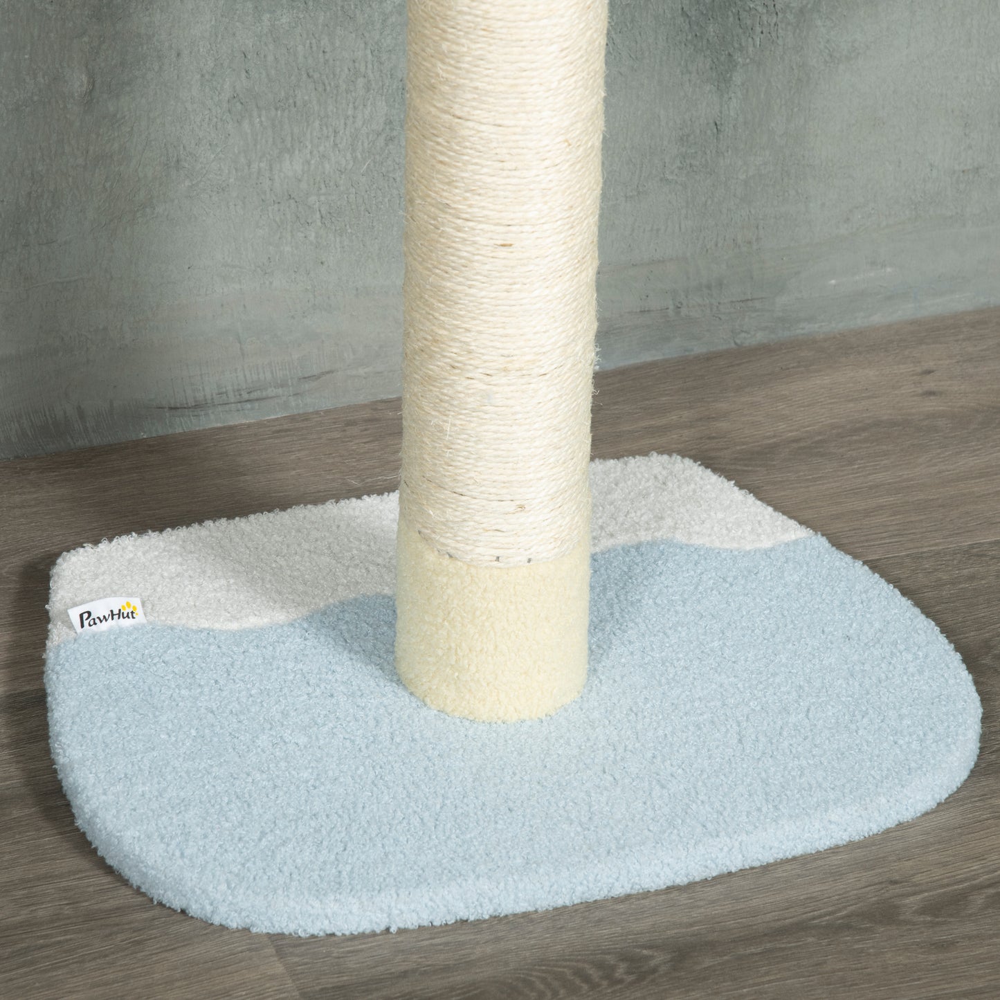 260cm Adjustable Floor-To-Ceiling Cat Tree w/ Anti-Tipping Kit, Toy Ball