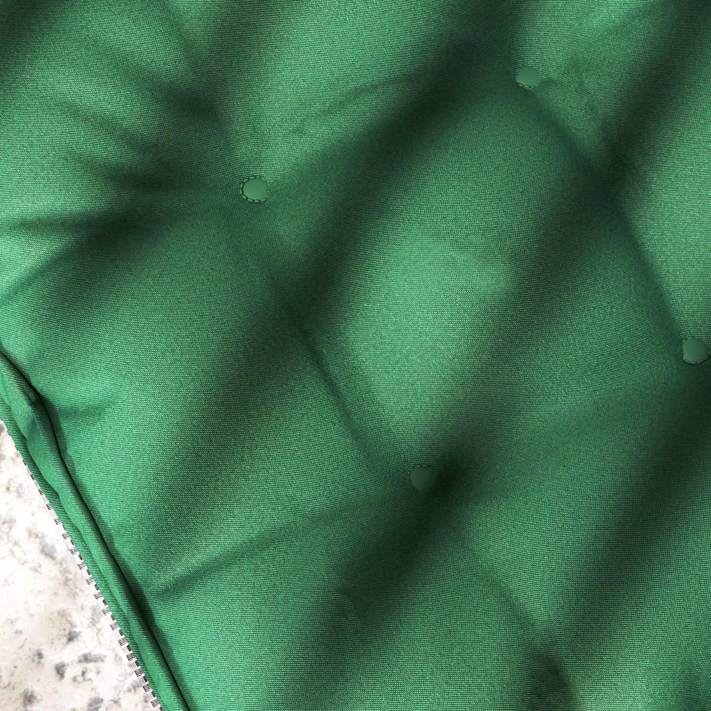 Set of 4 42 x 42cm Outdoor Seat Cushions - Green