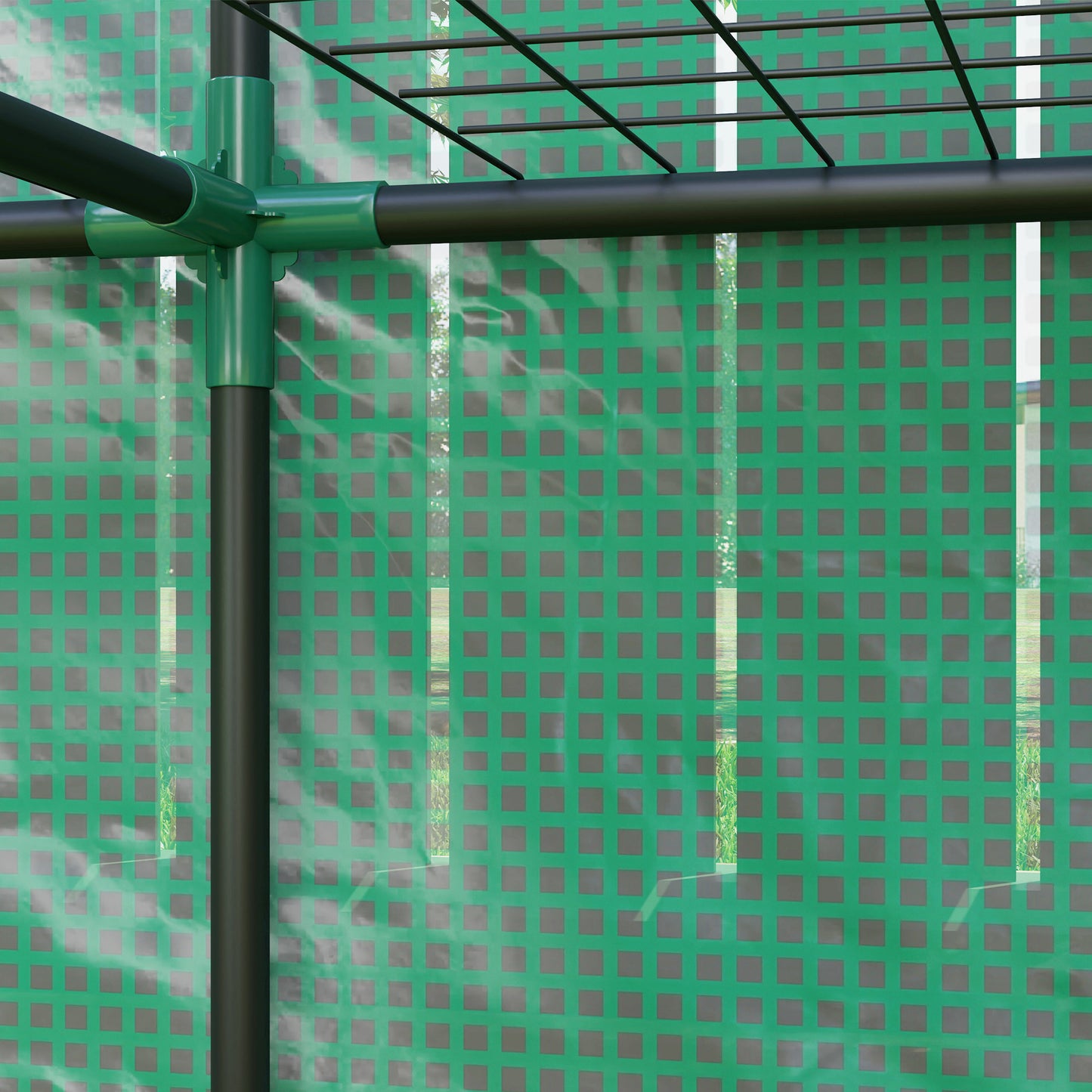 Three-Tier Mini Greenhouse - Green
