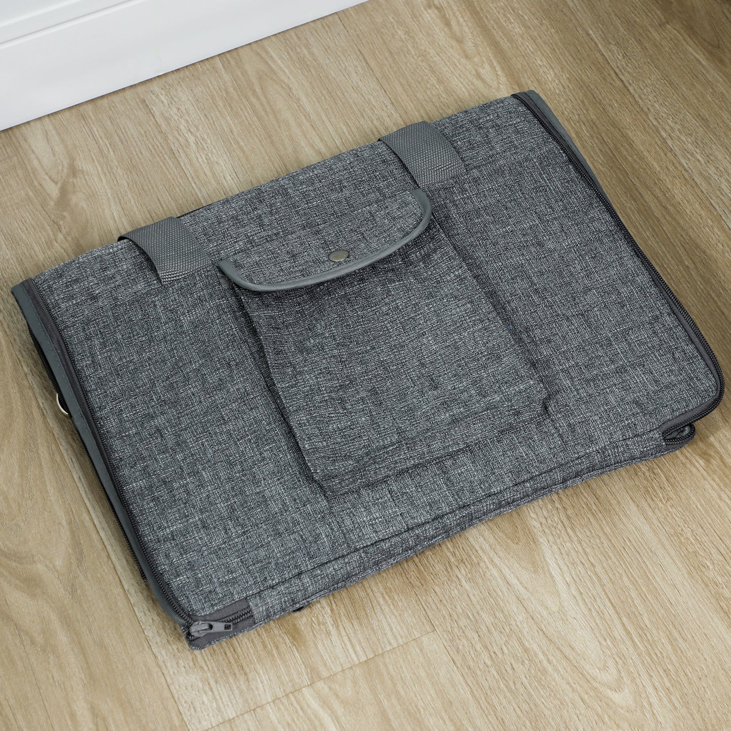 Soft Sided Cat Carrier Bag, Portable Foldable Pet Carrier with Shoulder Strap & Removable Mat for Small Pet Up to 10kg