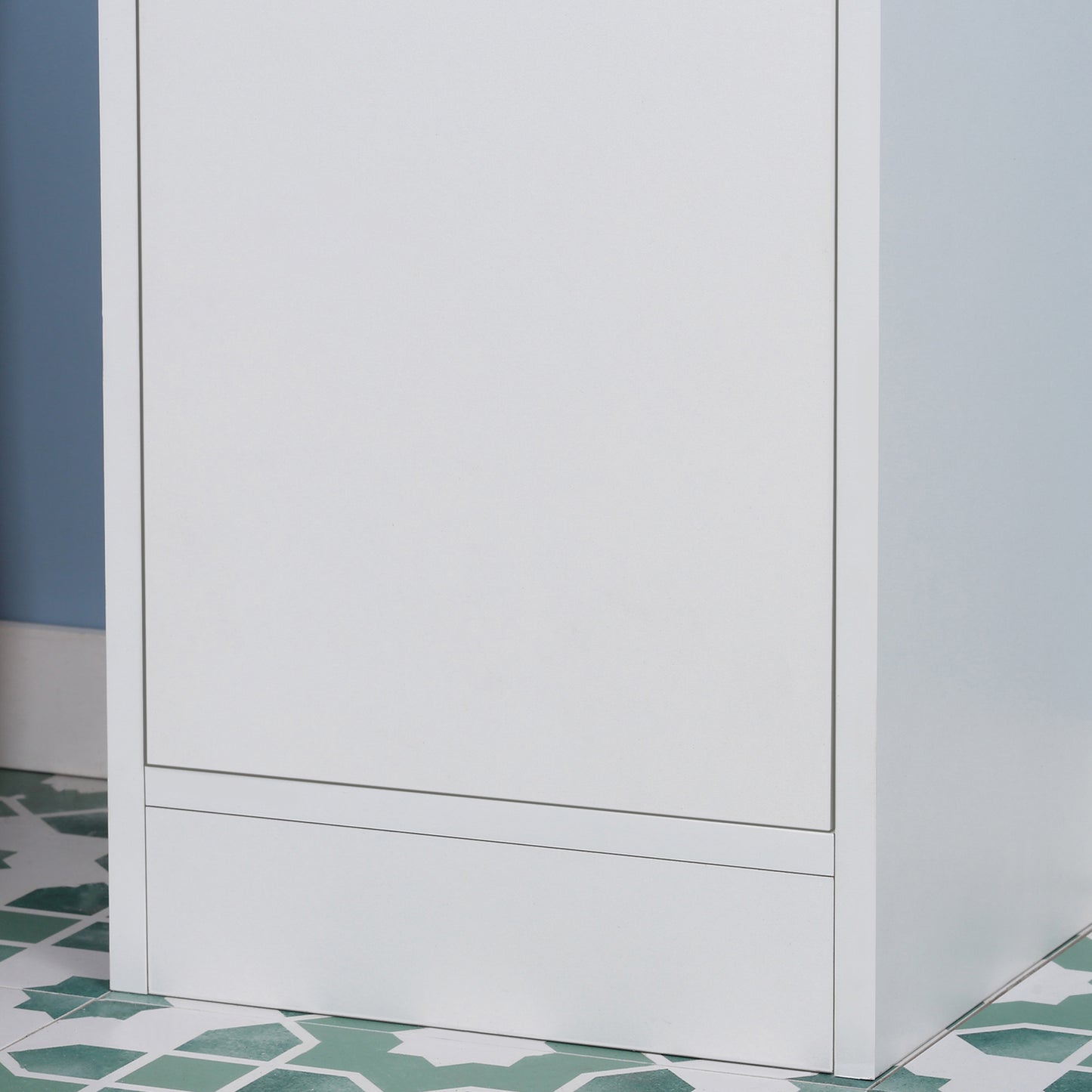 Tall Bathroom Storage Cabinet with Mirror, Narrow Bathroom Unit