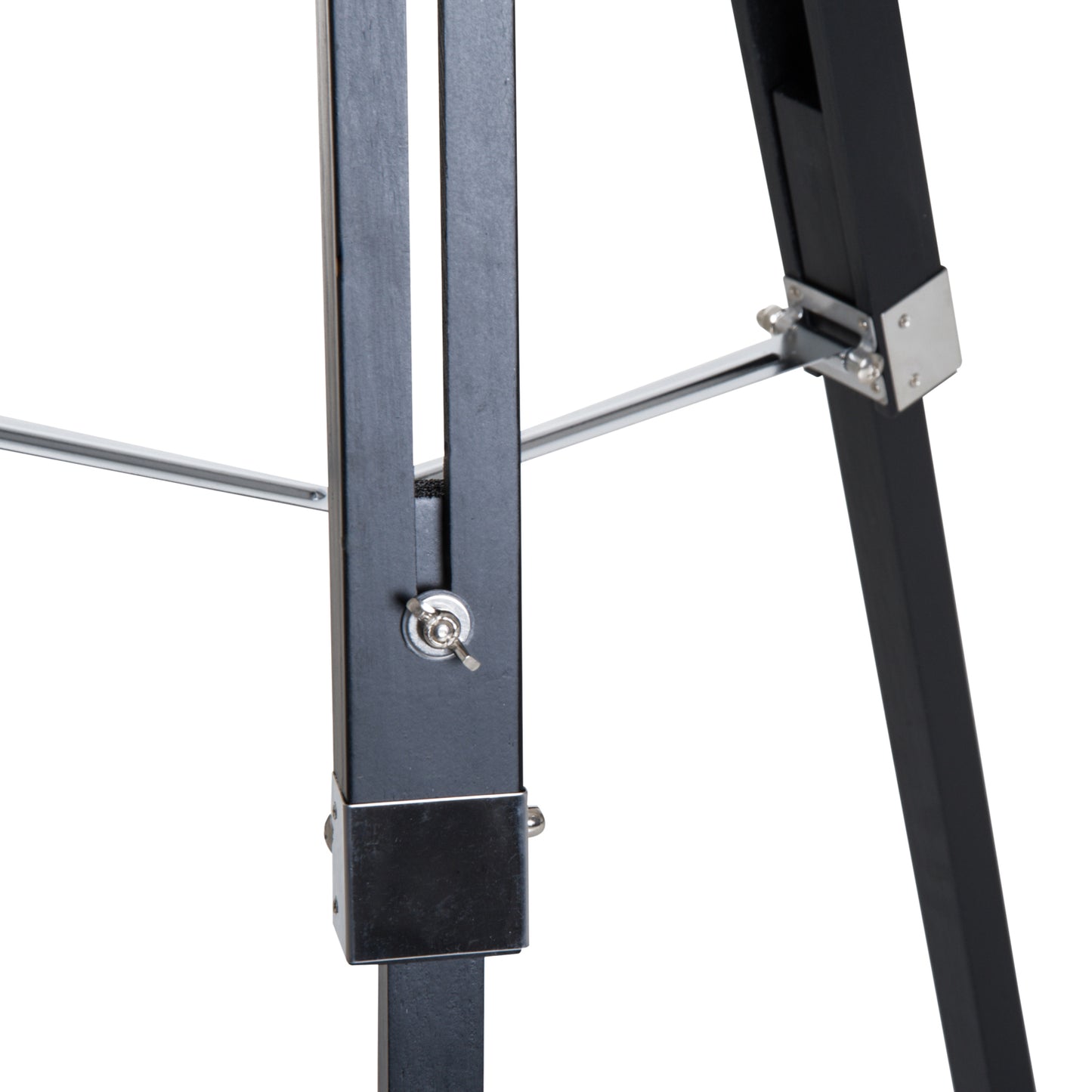 Tripod Floor Lamp, Spotlight Reading Lamp w/ Adjustable Height, Angle, Wood Legs for Living Room, Bedroom, Home, Office