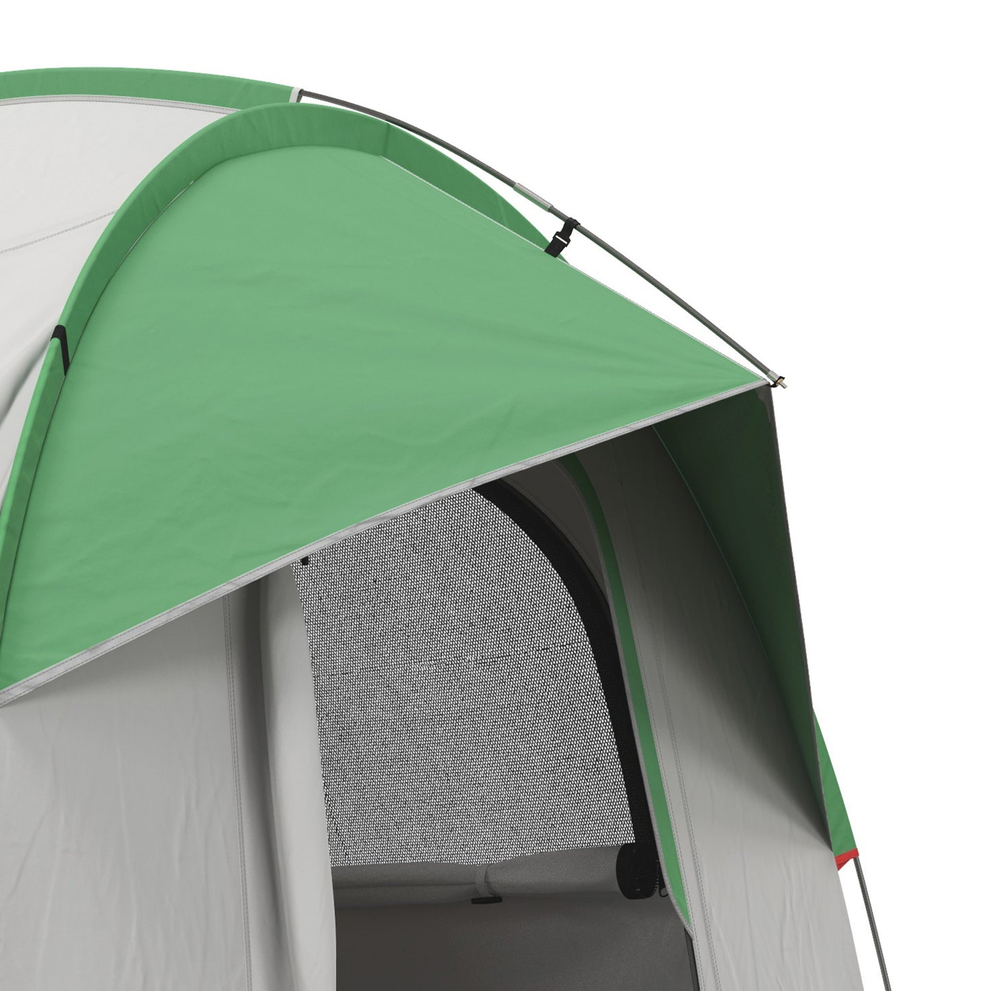 SUV Car Tent for Camping, Waterproof PU2000mm, 5 Man Tailgate Tent, 2.4 x 2.1 m, Grey and Green