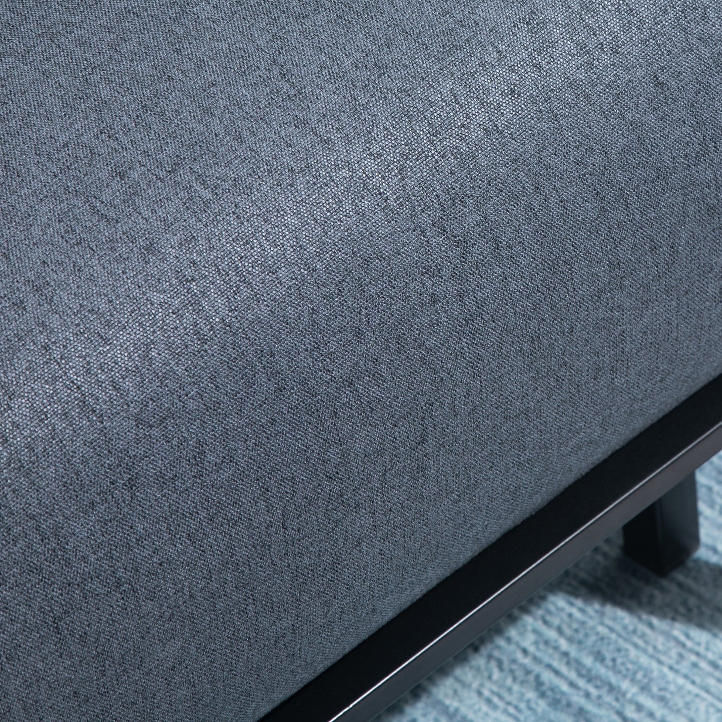 Single Sofa Chair Bed, Linen Fabric 3-in-1 Convertible Sleeper Chair with 5-Position Adjustable Backrest, 75cm Wide Seat