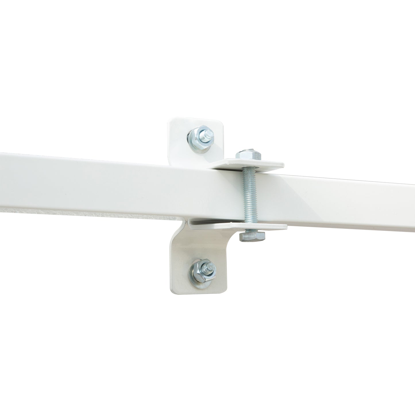 Manual Retractable Awning, 3x2.5 m-Ivory White
