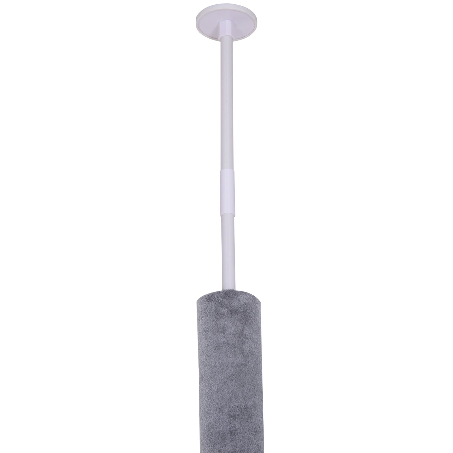 Floor to Ceiling Cat Tree 230-260cm Height Adjustable, 5-Tier Cat Tower with Scratching Posts, Hammock, Perches