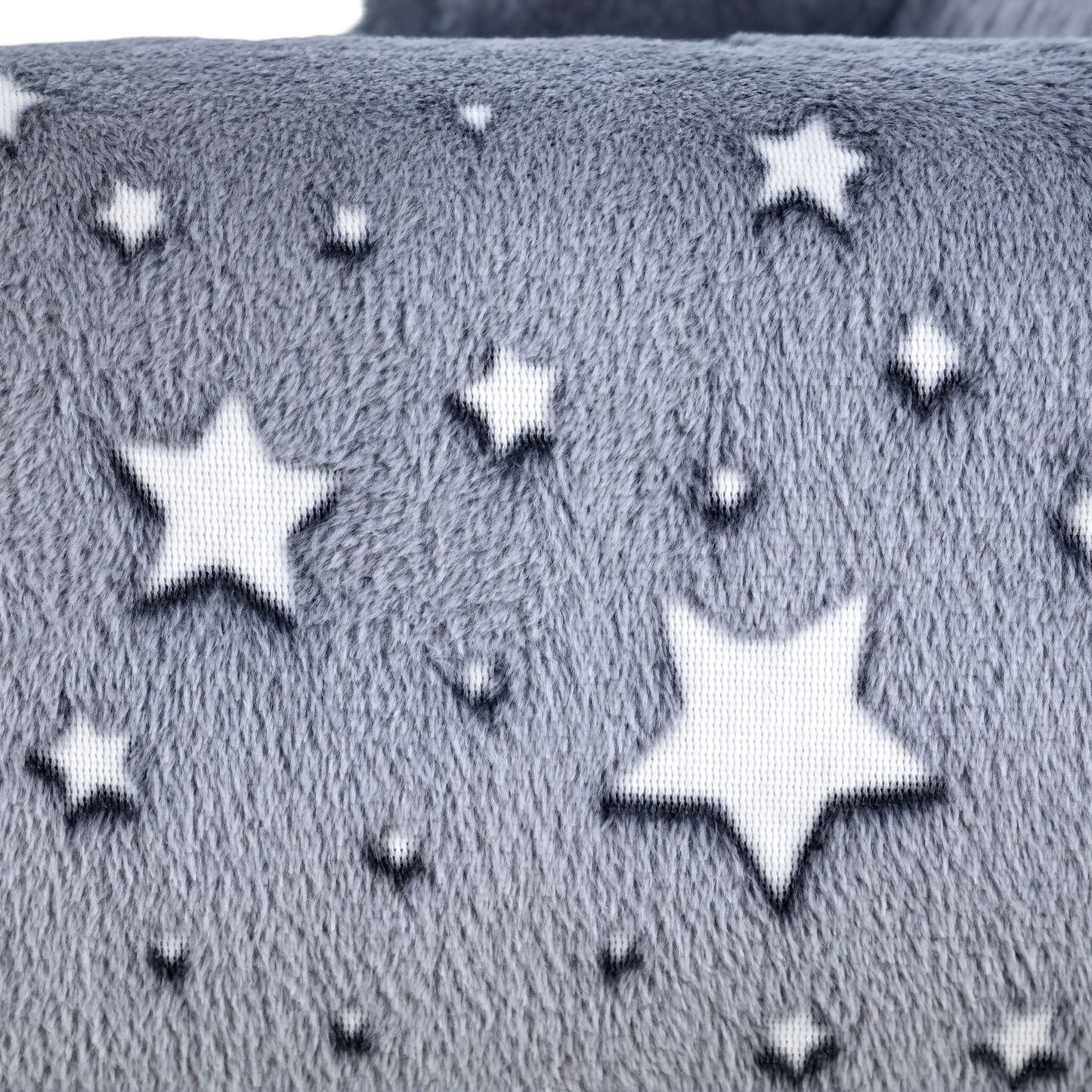 Kids Armchair, Glow in the Dark Chair with Star Design for Bedroom, Playroom, Kids Room, Grey