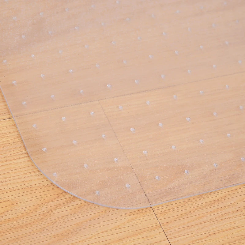 Non Slip Stud Indentation Frosted Office Chair Mat / Carpet Protector