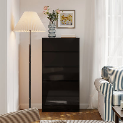 Chest of Drawers, 5-Drawer Storage Cabinets, Modern Dresser, Storage Drawer Unit for Bedroom