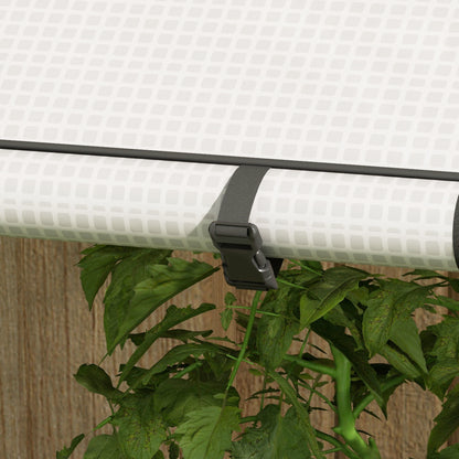 Mini Greenhouse with 4 Wire Shelves, Portable Tomato Greenhouse