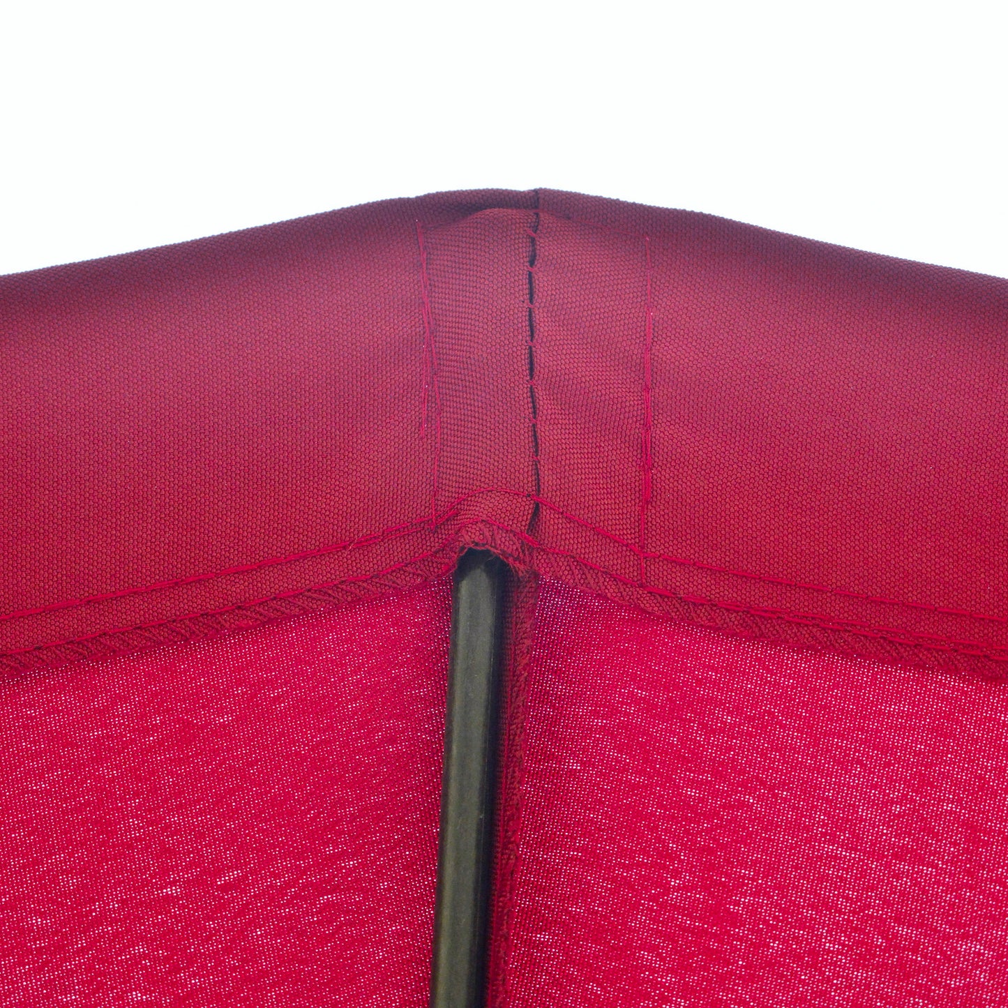 2.5m Shanghai Garden Parasol Umbrella with Crank & Tilt, Adjustable Outdoor Sun Shade, Red