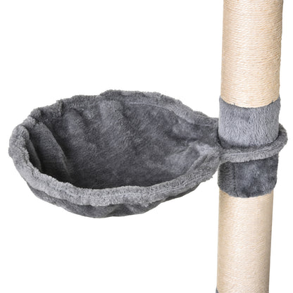 Cat Tree for Indoor Cats Condo Tower Multi-level Height 150CM Kittens Activity Stand House with Toys & Various Scratching Pos