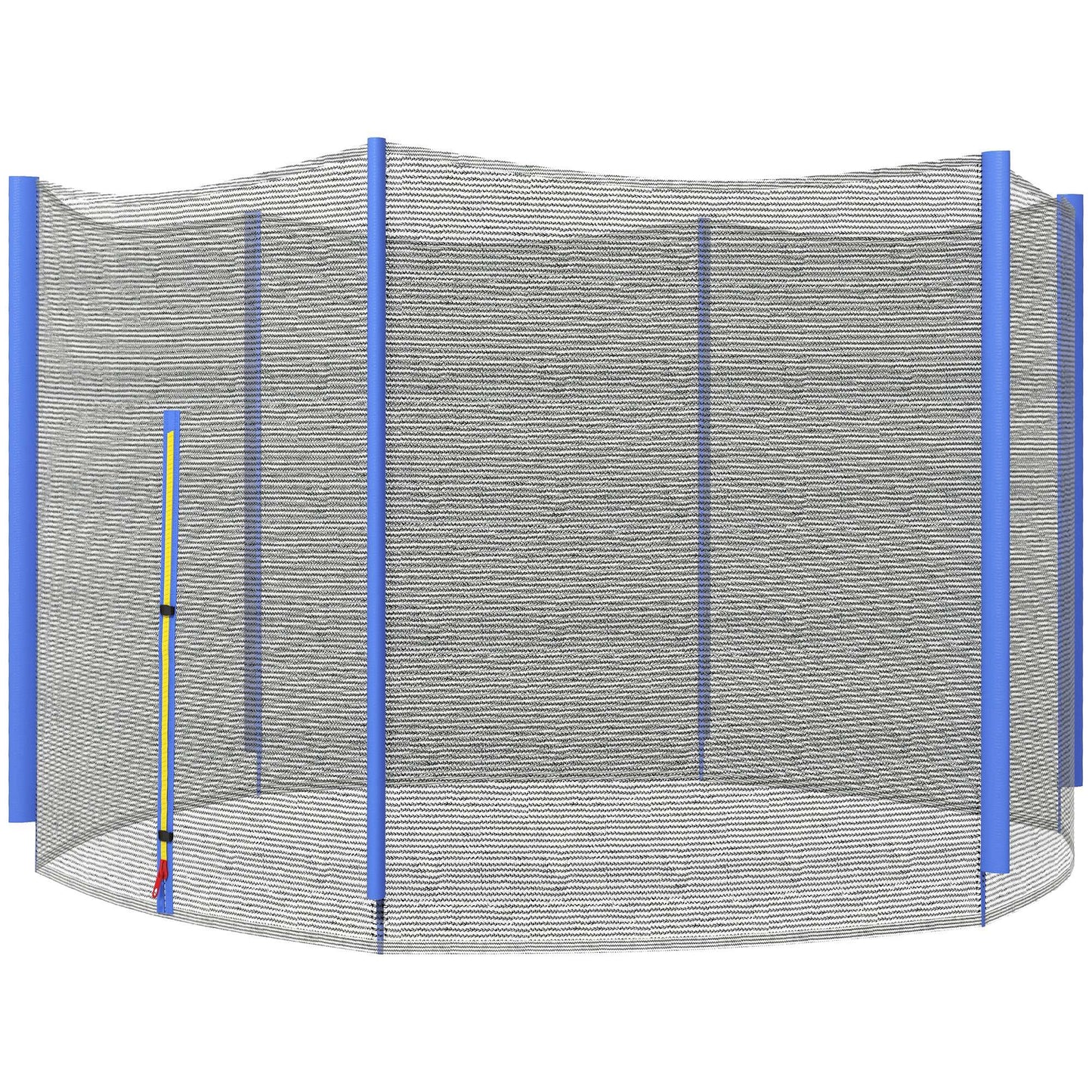 8ft Trampoline Net Replacement with 6 Plastic Pole Covers