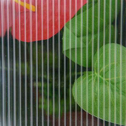 Wooden Cold Frame Garden Polycarbonate Greenhouse with Openable Top Cover, Grow House for Flowers, Vegetables, Plants