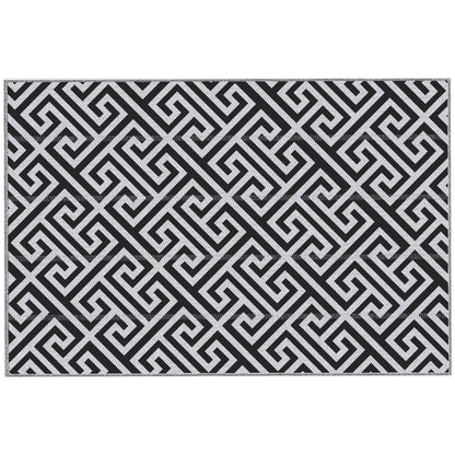 182 x 274 cm(6x9ft) Outdoor Rug Reversible Mat Plastic Straw Rug Portable RV Camping Mat for Garden Deck Picnic Indoor