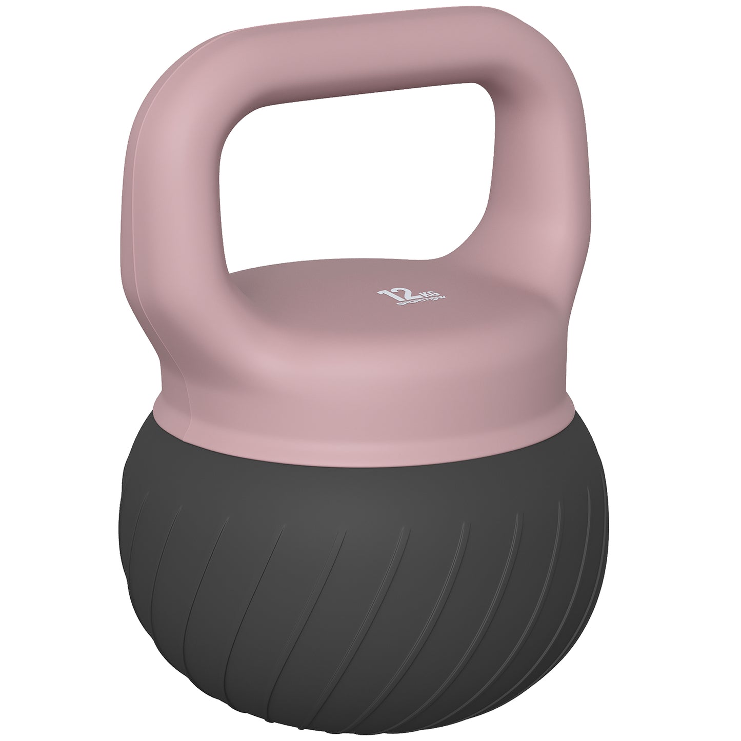 Soft Kettlebell, 12kg Kettle Bell with Anti-Slip Grip for Home Gym Weight Lifting and Strength Training