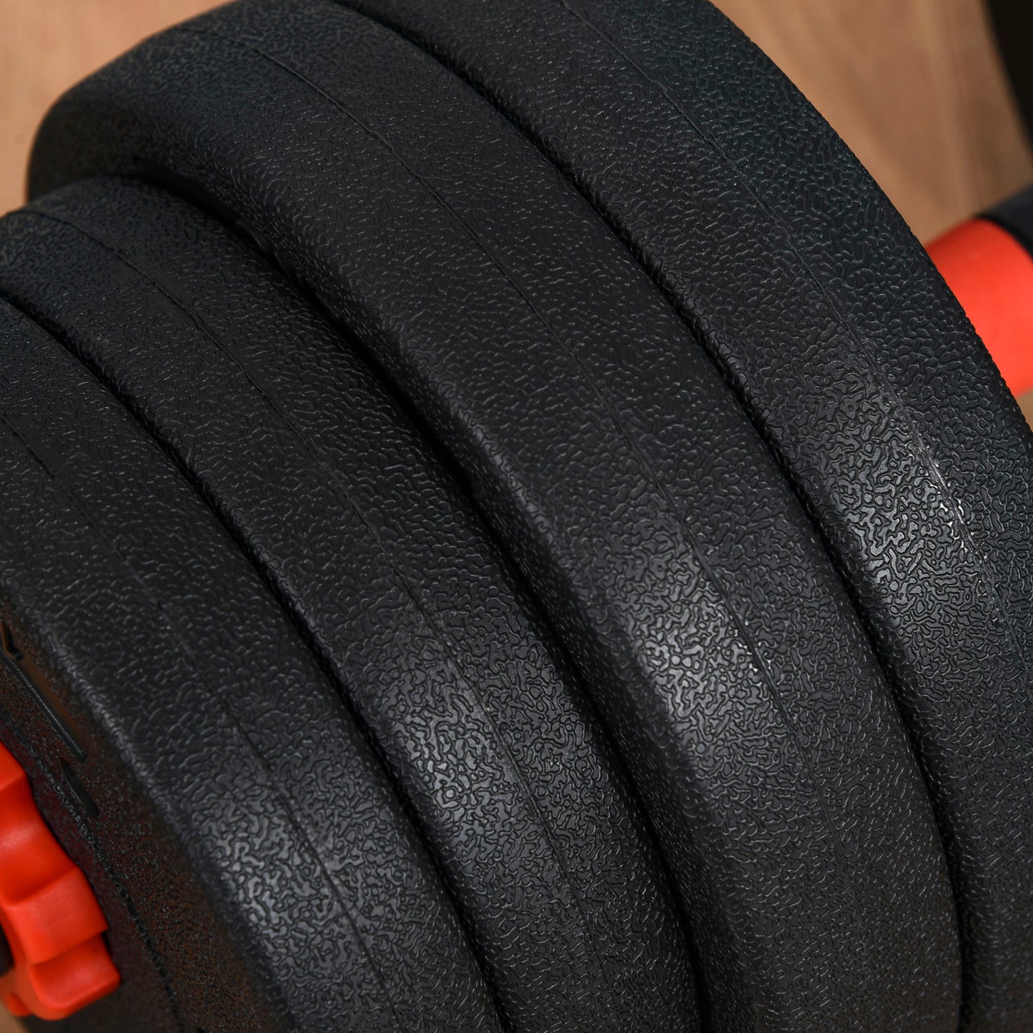 25kg 2 IN 1 Adjustable Dumbbells Weight Set, Dumbbell Hand Weight Barbell for Body Fitness, Lifting Training for Home