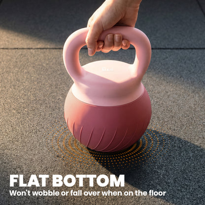 Soft Kettlebell, 6kg Kettle Bell with Anti-Slip Grip for Home Gym Weight Lifting and Strength Training