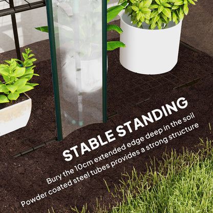 46 x 215cm Nine-Shelf Greenhouse